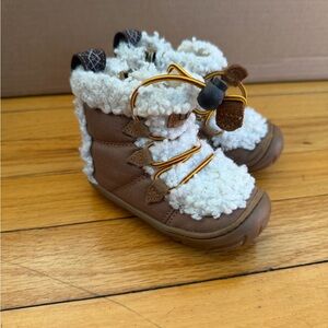 UGG Brown and Cream Kids Boots